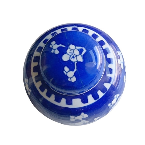 VINTAGE Chinese porcelain jar with lid - Picture 10 of 13